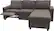 Alt View 12. Serta - Palisades Contemporary Fabric Reclining Sectional - Gray.