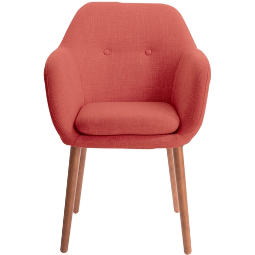 Elle Decor - Mid-Century Modern Armchair - French Red was $164.99 now $62.99 (62.0% off)