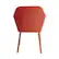Alt View 11. Elle Decor - Mid-Century Modern Armchair - French Red.