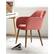 Alt View 13. Elle Decor - Mid-Century Modern Armchair - French Red.