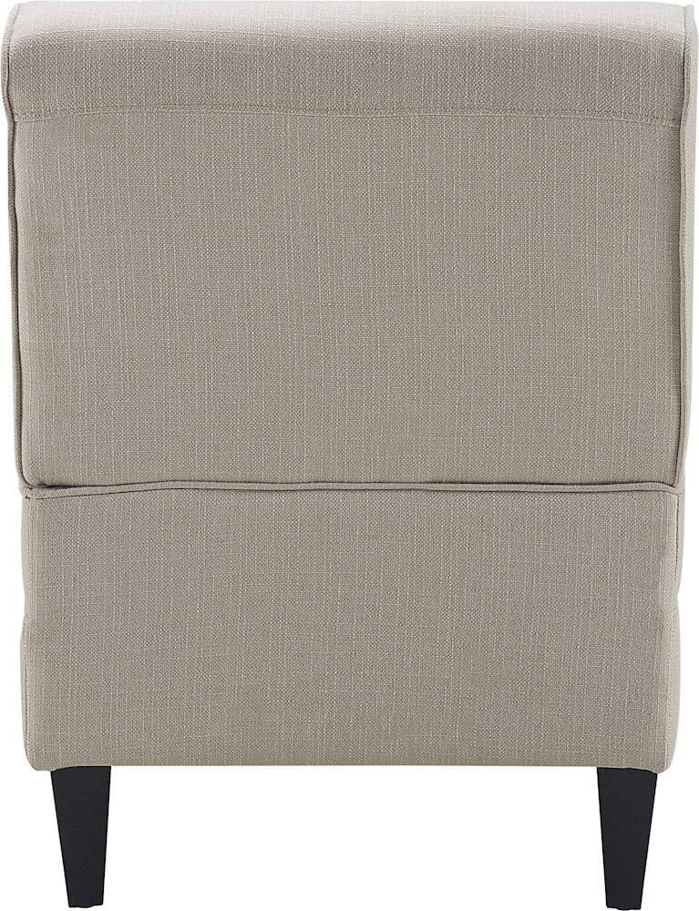 Alt View 12. Serta - Copenhagen Modern Accent Slipper Chair - Cream.