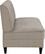Alt View 11. Elle Decor - Yvonne 3-Seat Fabric Sofa - Ivory.