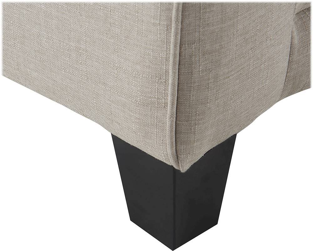 Alt View 19. Serta - Palisades 2-Seat Fabric Loveseat - Light Gray.
