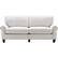 Front Zoom. Serta - Copenhagen 3-Seat Fabric Sofa - Cream.