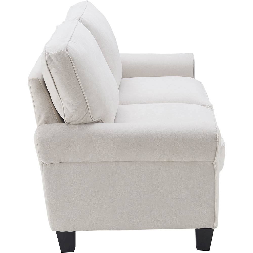 Alt View 11. Serta - Copenhagen 3-Seat Fabric Sofa - Cream.