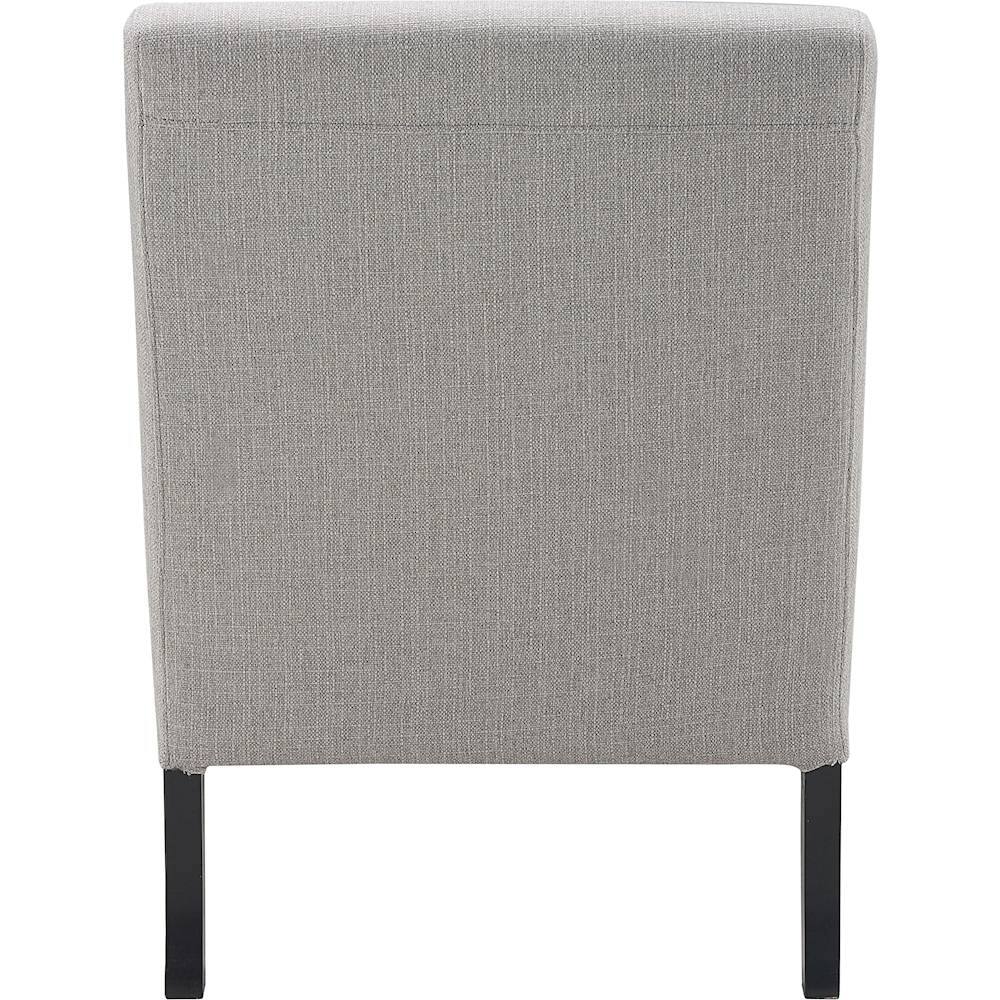 Alt View 16. Serta - Palisades Modern Accent Slipper Chair - Light Gray.
