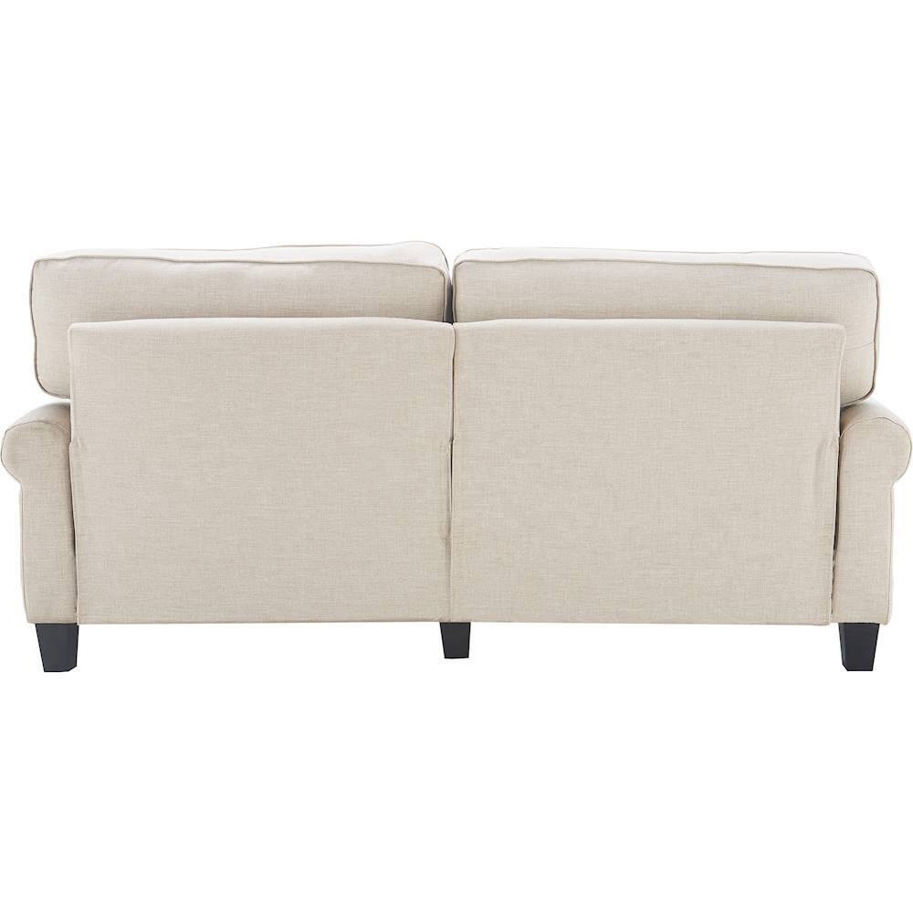 Alt View 13. Serta - Copenhagen 3-Seat Fabric Sofa - Buttercream.