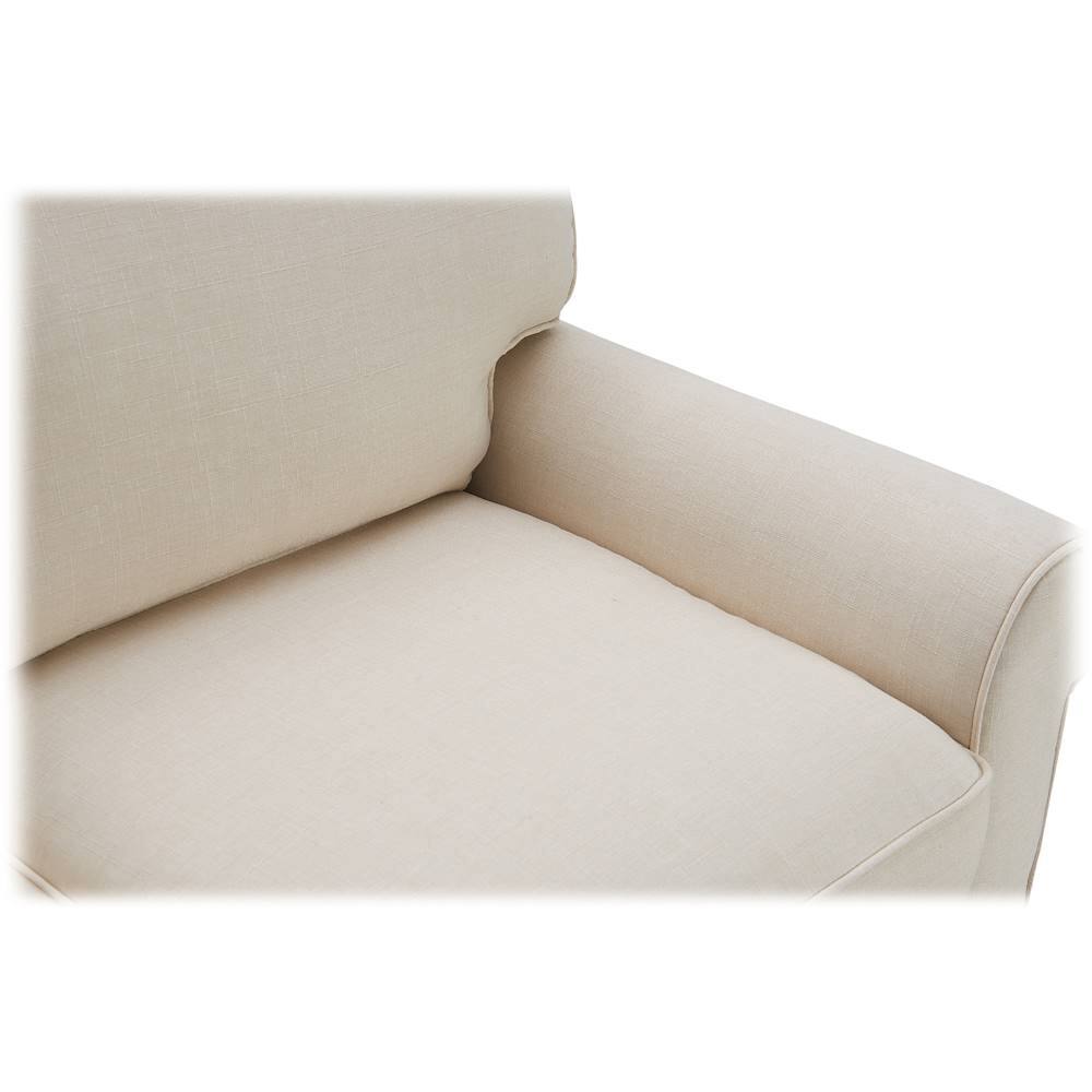 Alt View 14. Serta - Copenhagen 3-Seat Fabric Sofa - Buttercream.