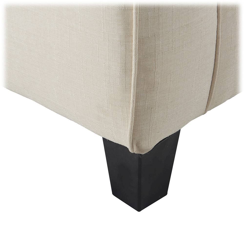 Alt View 18. Serta - Copenhagen 3-Seat Fabric Sofa - Buttercream.