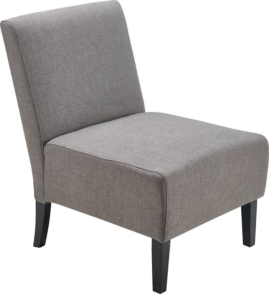 Angle View: Serta - Palisades Modern Accent Slipper Chair - Gray