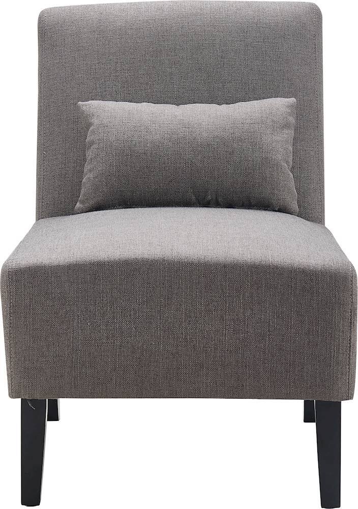 Alt View 11. Serta - Palisades Modern Accent Slipper Chair - Gray.