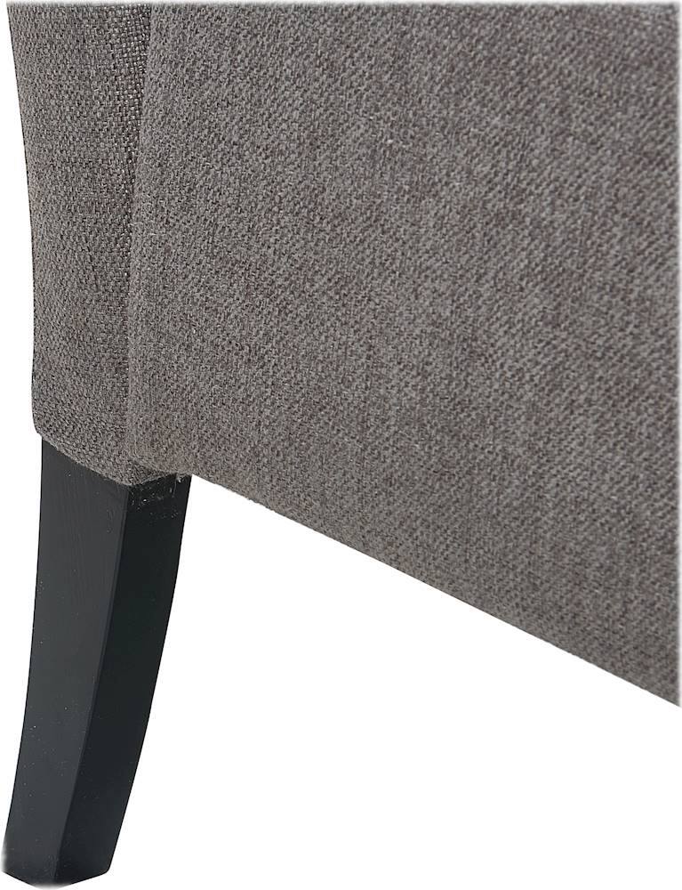 Alt View 15. Serta - Palisades Modern Accent Slipper Chair - Gray.