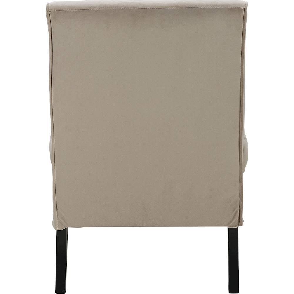 Alt View 18. Elle Decor - Olivia Chair with Ottoman - Taupe.