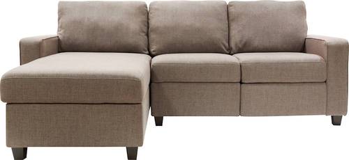 Angle View: Serta - Palisades Contemporary Fabric Reclining Sectional - Oatmeal