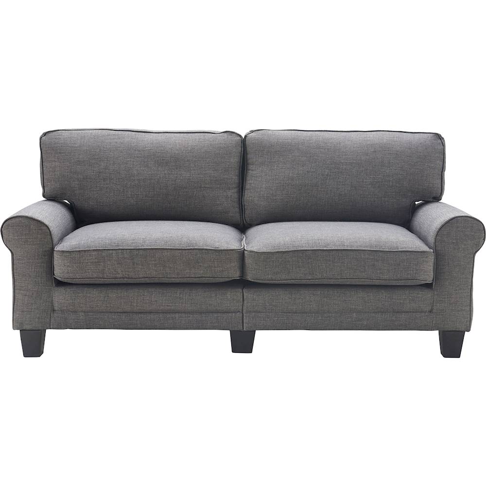 Best Buy: Serta Copenhagen 3-Seat Fabric Sofa Gray UPH2001376