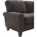 Alt View Zoom 14. Serta - Copenhagen 3-Seat Fabric Sofa - Dark Brown.