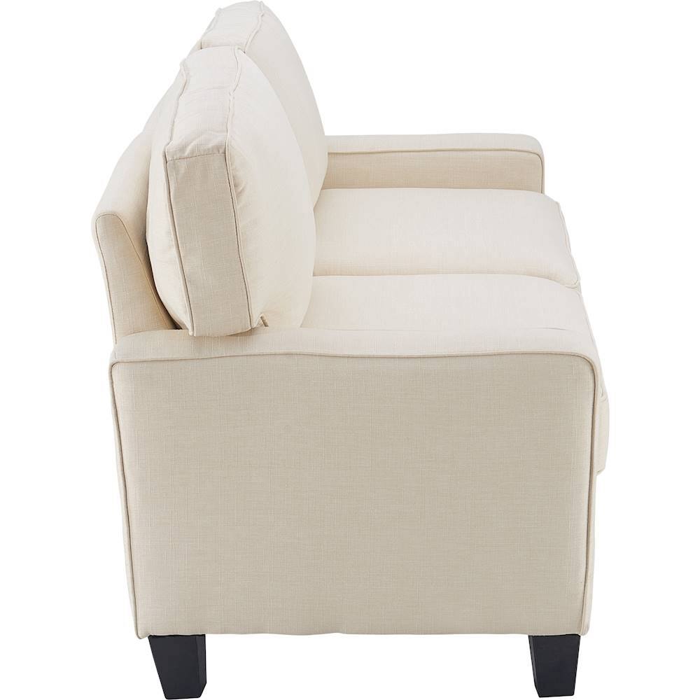 Alt View 12. Serta - Palisades 2-Seat Fabric Loveseat - Buttercream.