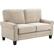 Angle. Serta - Copenhagen 2-Seat Fabric Loveseat - Soft Beige.