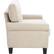 Alt View 14. Serta - Copenhagen 2-Seat Fabric Loveseat - Soft Beige.