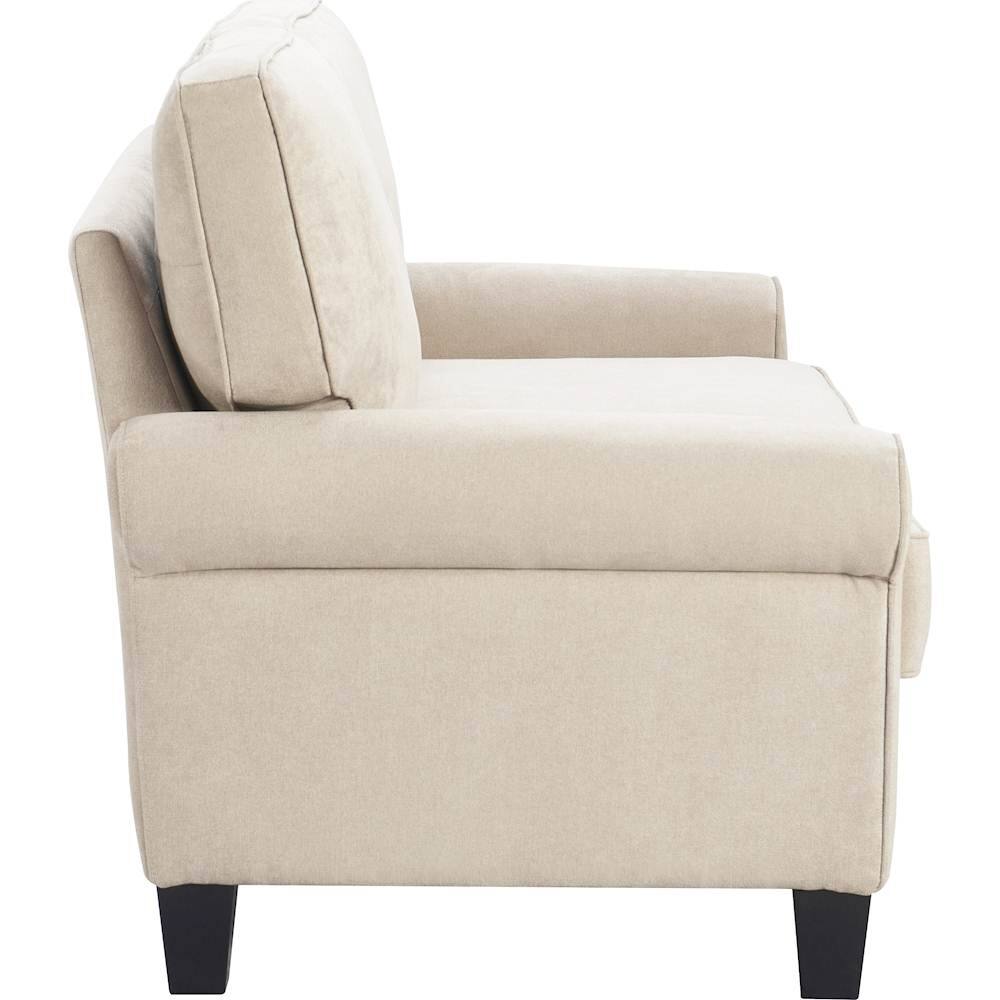 Alt View 14. Serta - Copenhagen 2-Seat Fabric Loveseat - Soft Beige.