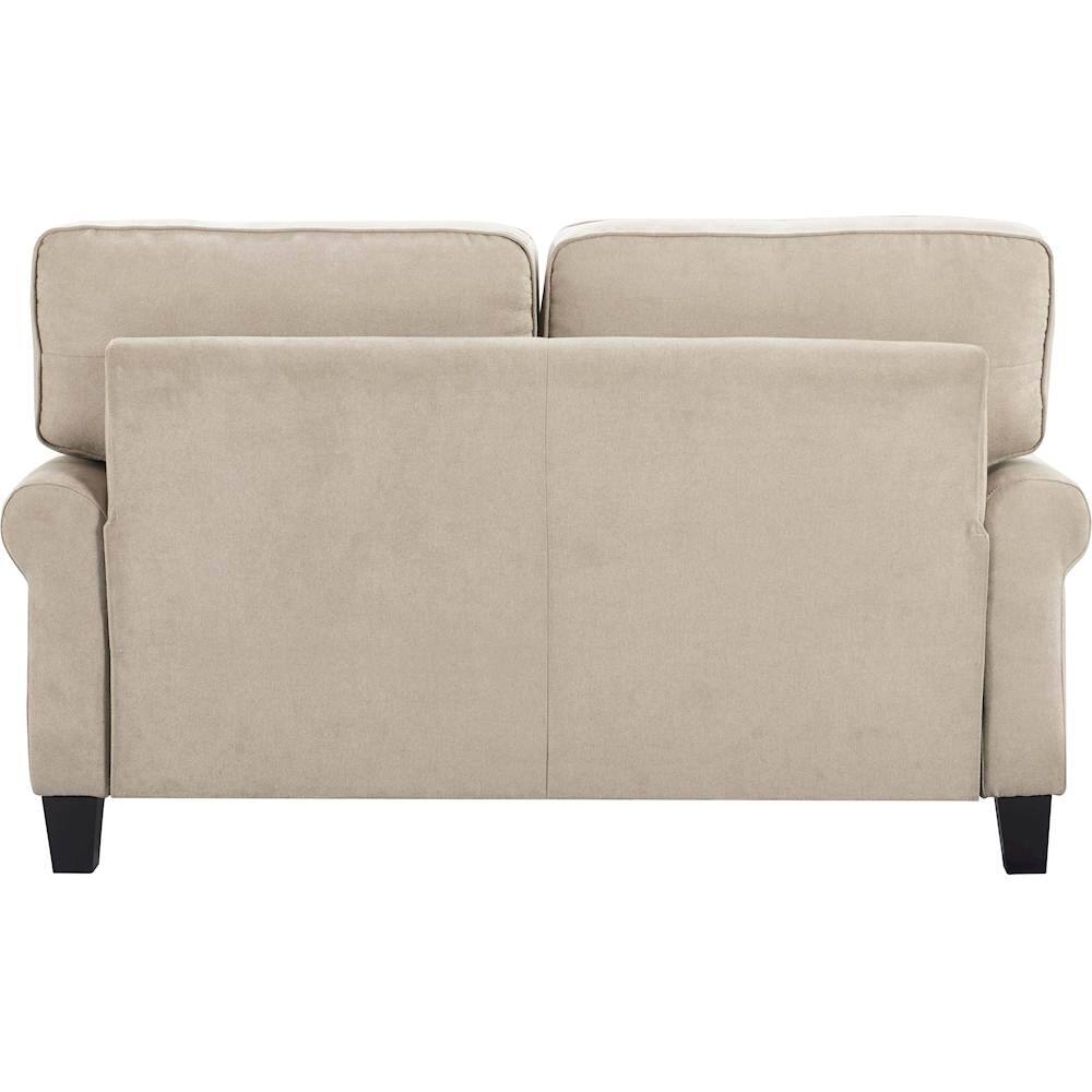 Alt View 15. Serta - Copenhagen 2-Seat Fabric Loveseat - Soft Beige.