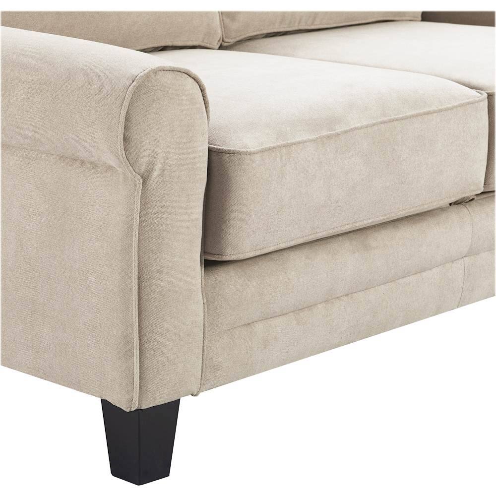Alt View 20. Serta - Copenhagen 2-Seat Fabric Loveseat - Soft Beige.