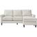 Front. Serta - Harmon L-Shaped Fabric 2-Piece Sectional Sofa - Cream.