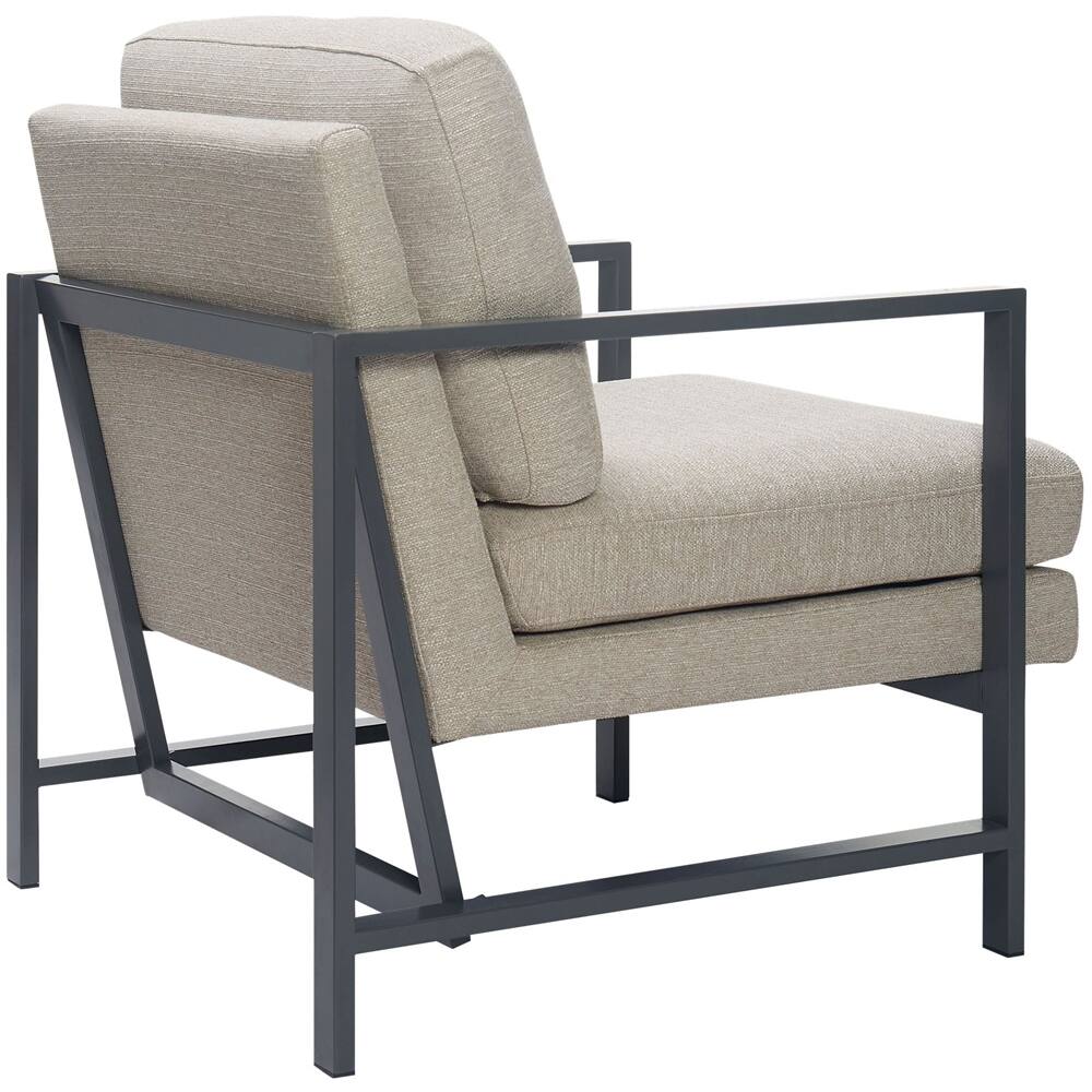 Finch Contemporary Accent Chair Linen UPH20130A Open Box Best Buy