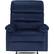 Front. Click Decor - Recliner - Blue.