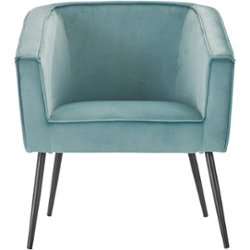 Adore Decor - Mid-Century Modern Armchair - Teal - Front_Zoom