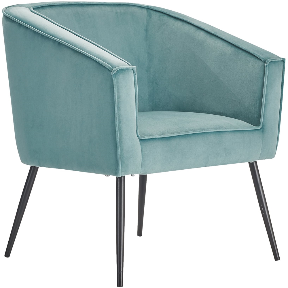 Left View: Finch - Westport Vintage Accent Chair - Antique Gray