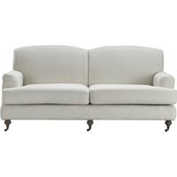 Finch - Elmhurst 3-Seat Fabric Sofa - Ivory Linen - Front_Zoom