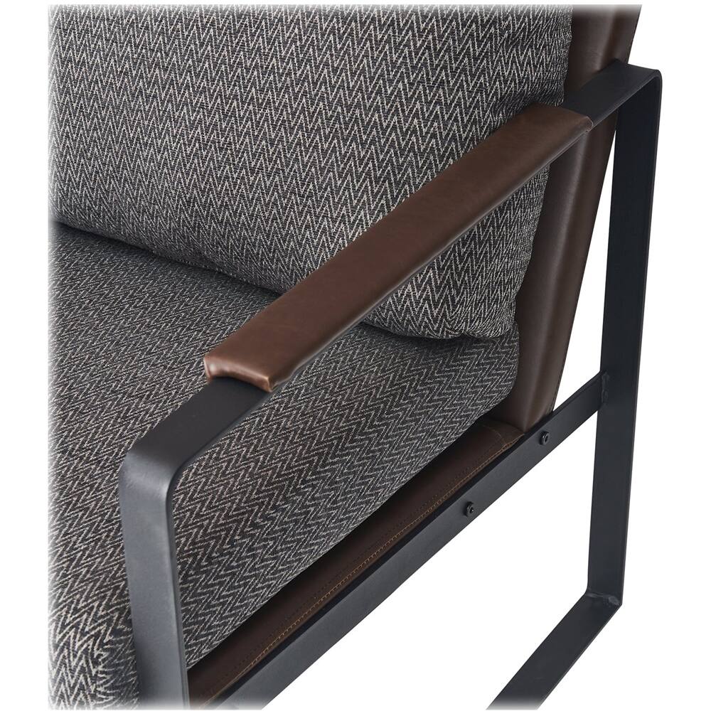 Alt View 16. Finch - Modern Armchair - Gray.