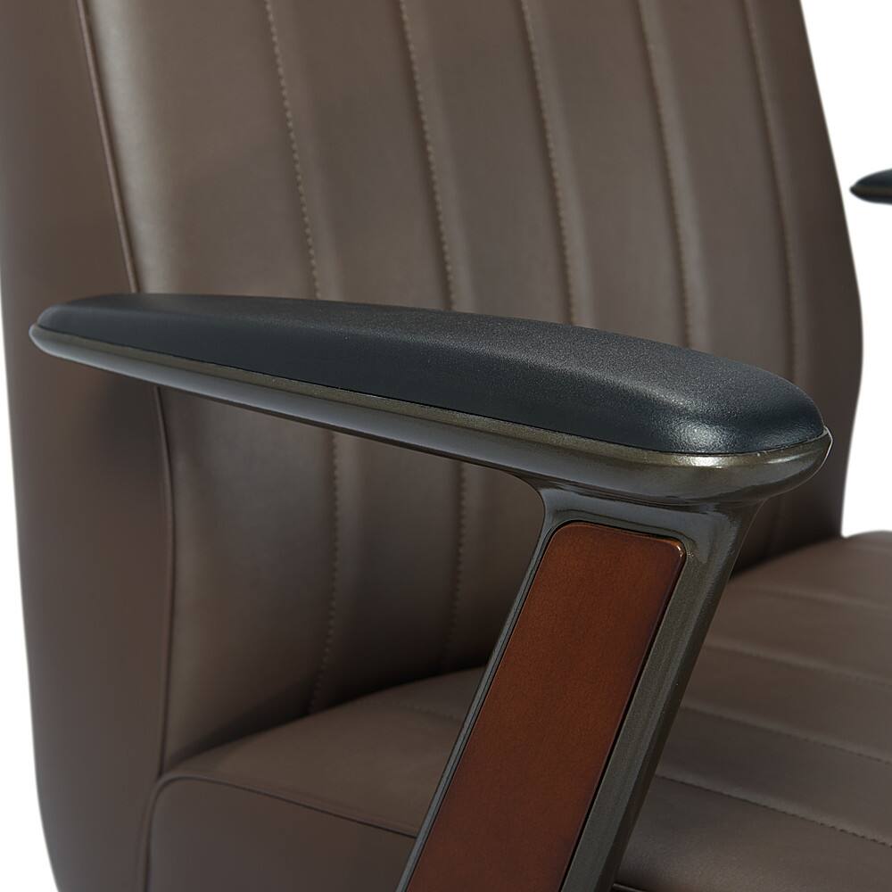 Best Buy: La-z-boy Bennett Bonded Leather Executive High-back Ergonomic 