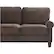 Alt View 11. Serta - Copenhagen 2-Seat Fabric Loveseat - Dark Brown.