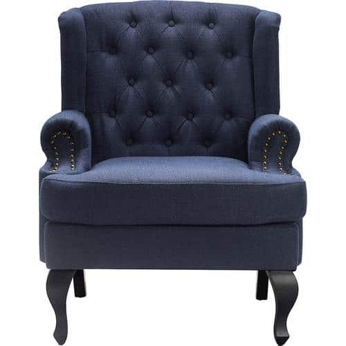 Serta - Mason Armchair - Navy Blue