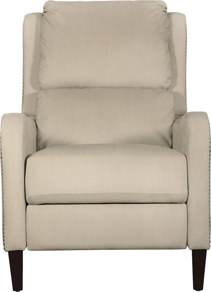 Front. Finch - Modern Traditional Recliner - Cream.