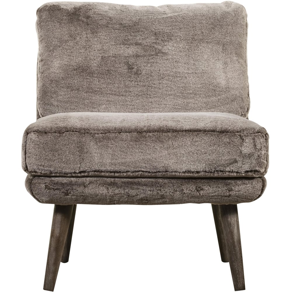 Faux fur slipper deals chair