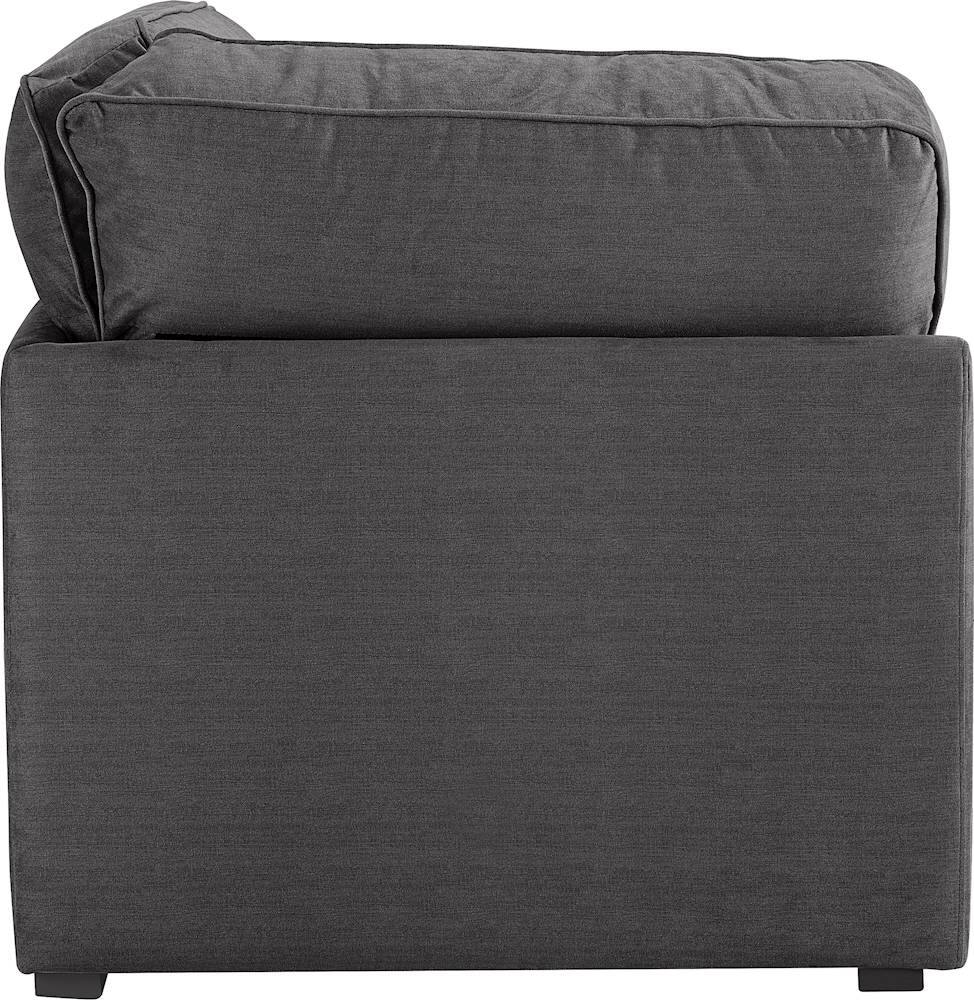 Alt View 11. Serta - Click Decor Symphony Corner Sectional Seat - Dark Charcoal.