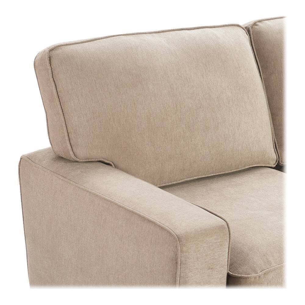 Alt View 11. Serta - Palisades Modern 2-Seat Fabric Loveseat - Soft Beige.