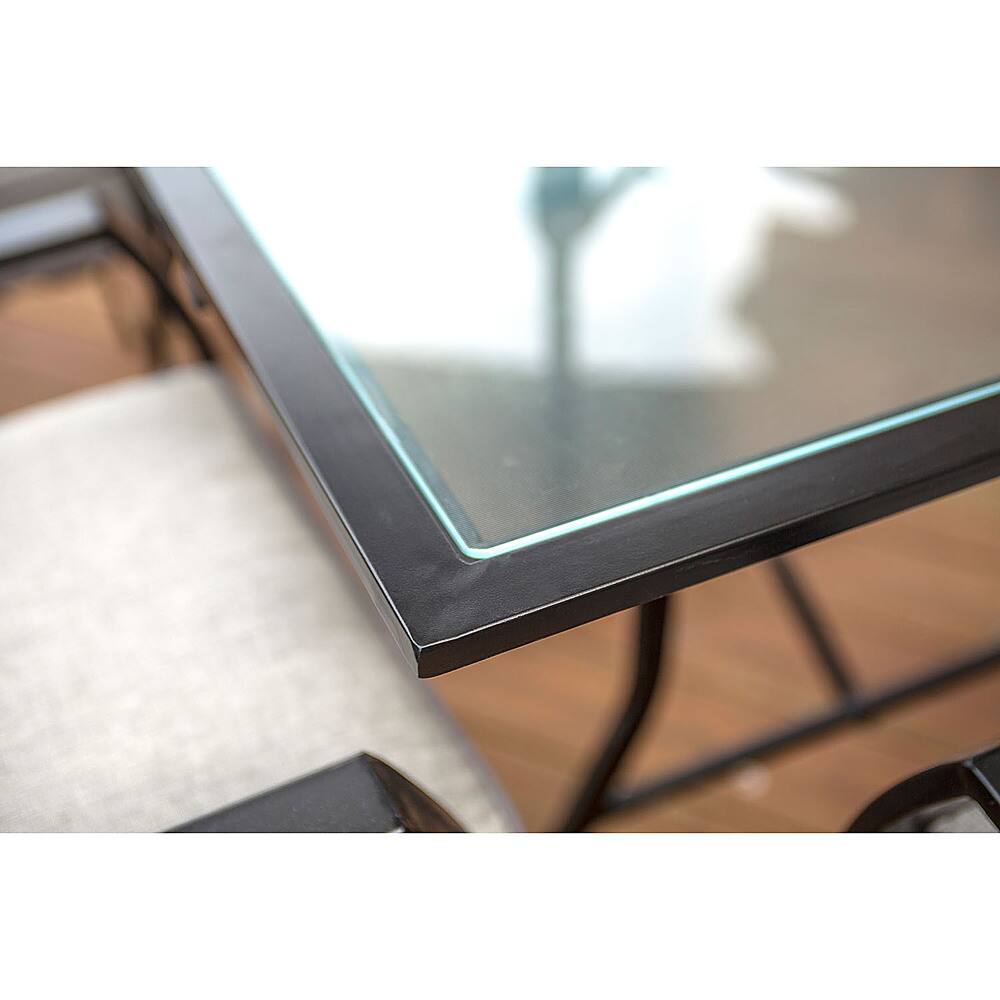 Best Buy Hanover Lavallette Outdoor Dining Set (7Piece) Gray