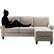 Alt View 18. Serta - Copenhagen L-Shaped Reversible Fabric 2-Piece Sectional - Soft Beige.