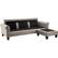 Alt View 22. Serta - Copenhagen L-Shaped Reversible Fabric 2-Piece Sectional - Soft Beige.