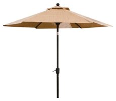 Hanover - Monaco Series Market Umbrella - Calico - Front_Zoom