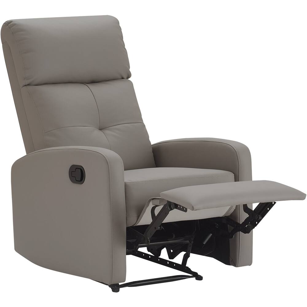 Alt View 12. Click Decor - Modern Recliner - Dark Brown.