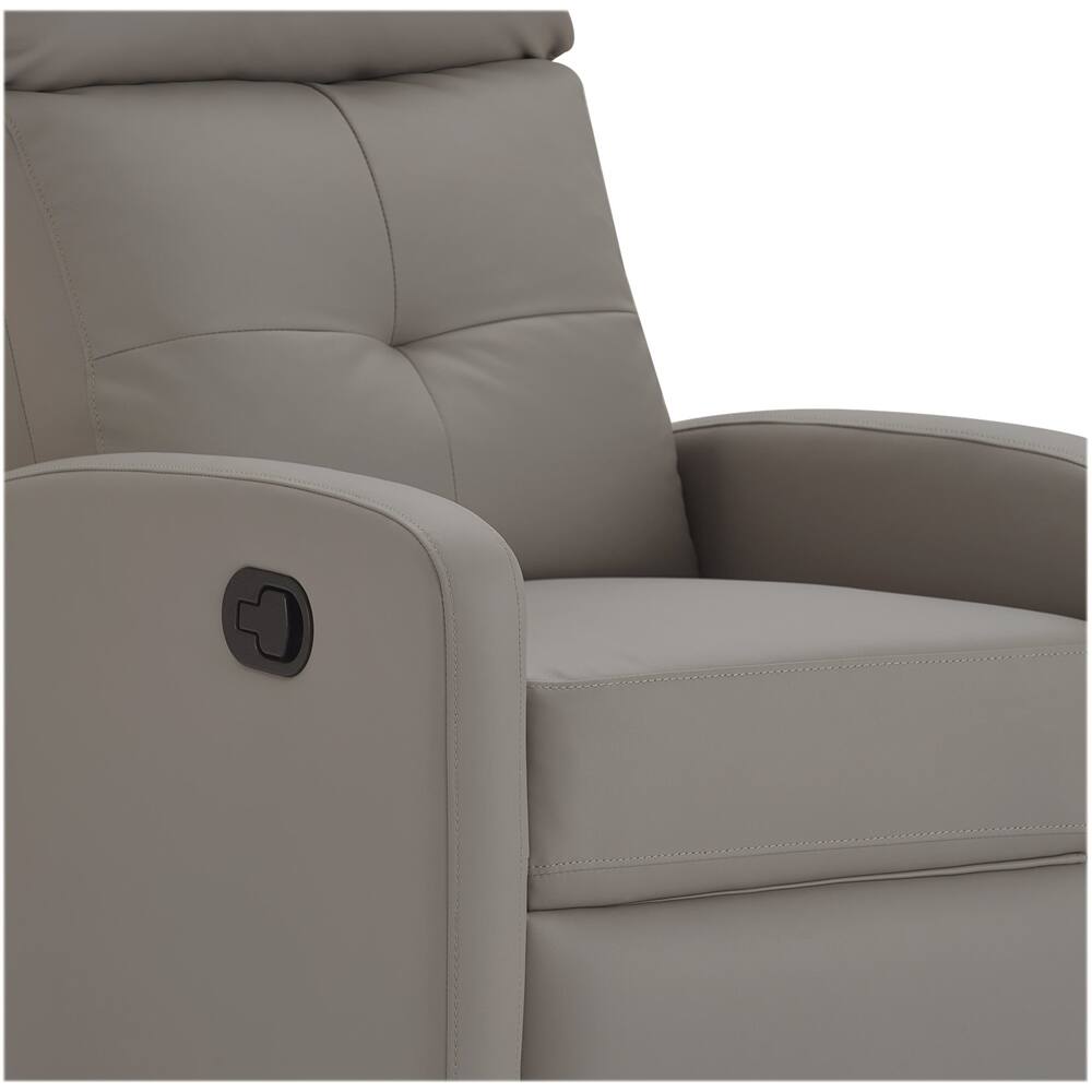 Alt View 19. Click Decor - Modern Recliner - Dark Brown.