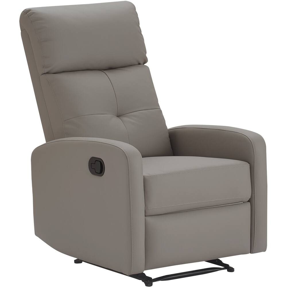 Left. Click Decor - Modern Recliner - Dark Brown.