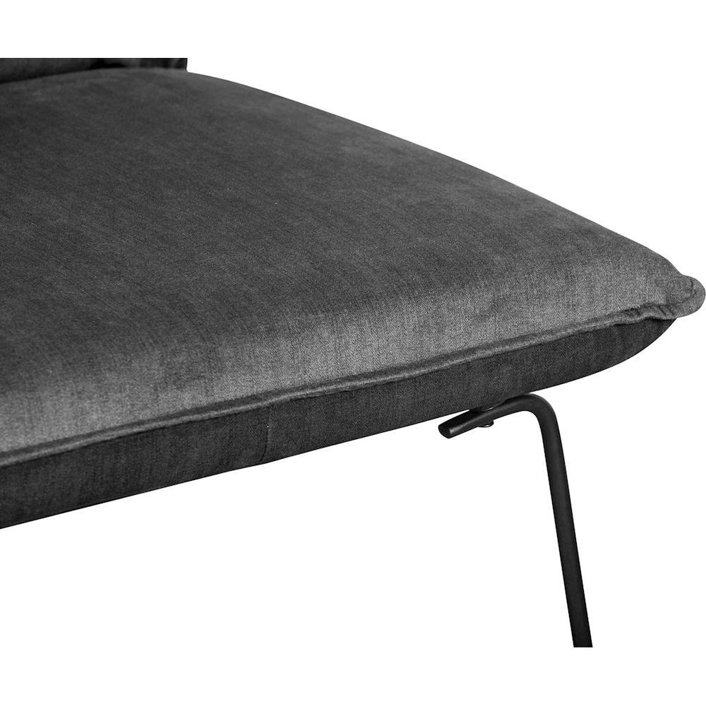 Alt View 13. Finch - Ellington Armless Lounge Chair - Charcoal.