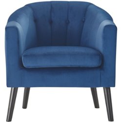 Adore Decor - Casual Armchair - Blue - Front_Zoom