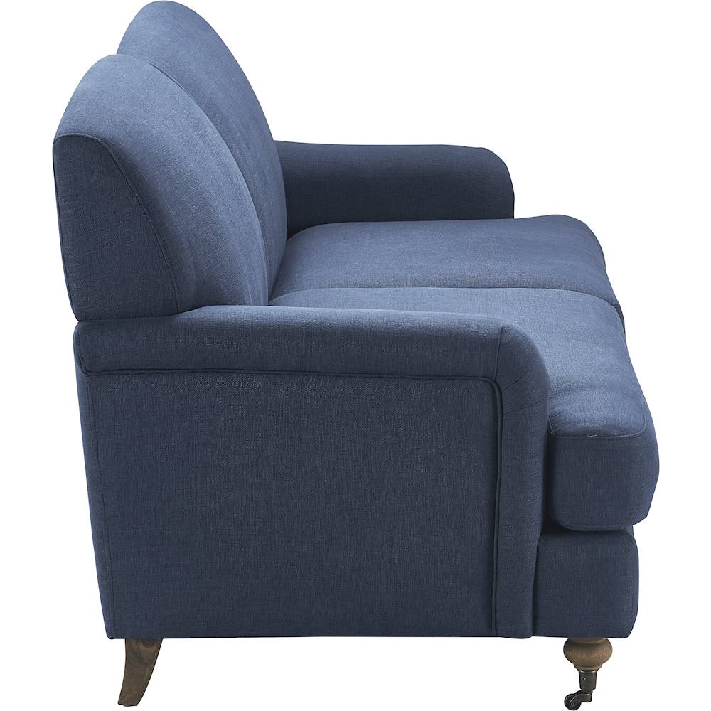 Customer Reviews: Finch Elmhurst 3-Seat Fabric Sofa French Blue ...